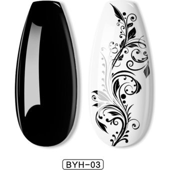 Beautilux Inox Serisi Radiance BYH-03 Çok Renkli Parlak Kalıcı Oje