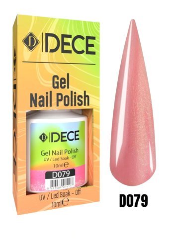 Dece D079 Nude Sedefli Kalıcı Simli Oje