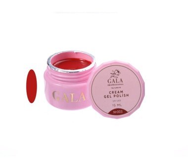 Gala Smart Professional Cream 3 Kırmızı Parlak Kalıcı Jel Oje