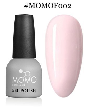 Momo French Base F002 Pembe Parlak Kalıcı Oje