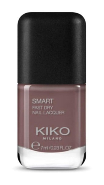 Kiko Milano Smart Fast Dry Dark Mauve 06 Mor Parlak Oje