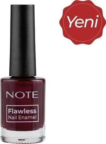 Note Flawless 103 Bordo Parlak Oje