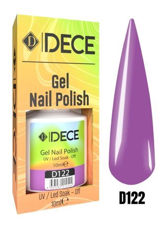 Dece D122 Mor Parlak Kalıcı Oje