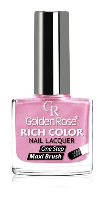 Golden Rose Rich Color Nail Lacquer 4 Pembe Sedefli Oje
