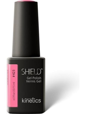 Kinetics Shield Unfollow Pink 423 Pembe Parlak Kalıcı Jel Oje