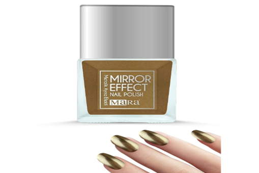 Mara Mirror Efect Altın Sarısı Parlak Kalıcı Oje