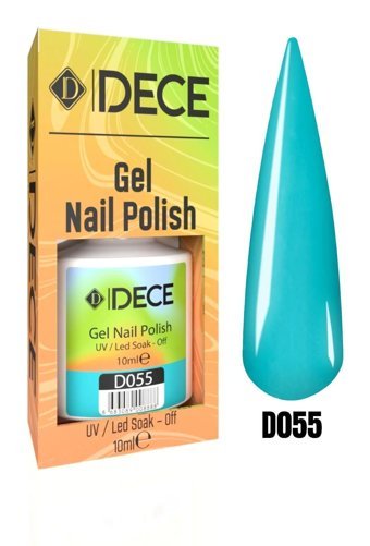 Dece D055 Mavi Parlak Kalıcı Oje
