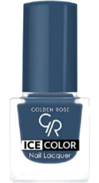 Golden Rose Ice Color Nail Lacquer 182 Lacivert Parlak Oje