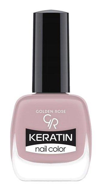 Golden Rose Keratin Nail Color 15 Lila Parlak Oje