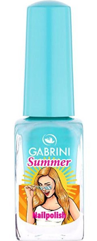 Gabrini Summer 3 Mavi Parlak Oje
