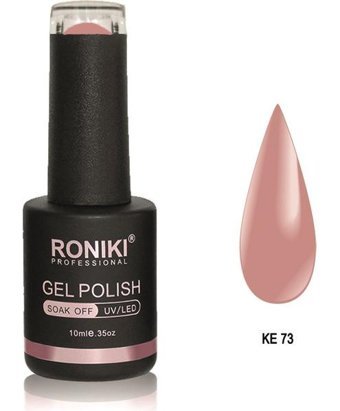 Roniki Cuti Color KE73 Mor Parlak Kalıcı Oje