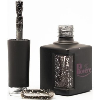 Piovere Glitter G026 Gri Işıltılı Kalıcı Simli Oje