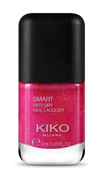 Kiko Milano Smart Fast Dry Pearly Hot Pink 19 Pembe Işıltılı Oje