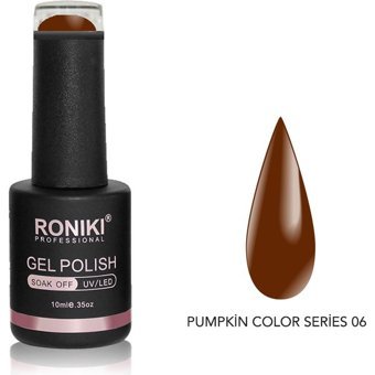 Roniki Pumpkin Color 06 Kahverengi Parlak Kalıcı Oje