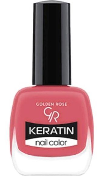 Golden Rose Keratin Nail Color 091 Pembe Parlak Oje