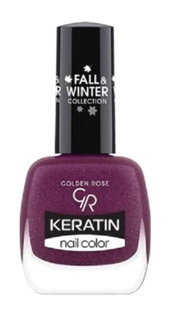 Golden Rose Keratin Nail Color 220 Mor Parlak Oje