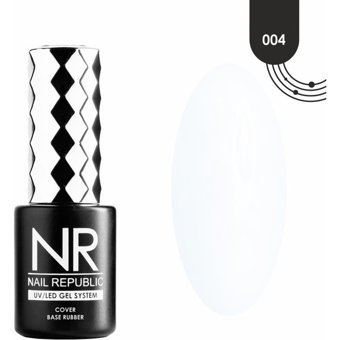 Nail Republic Cover Base 04 Beyaz Parlak Kalıcı Oje