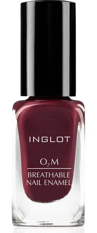 Inglot O2M Breathable Nail Enamel 637 Kahverengi Sedefli Simli Oje