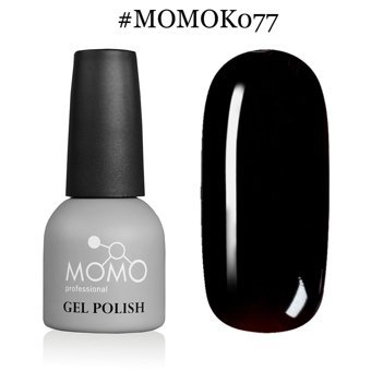 Momo K077 Kahverengi Parlak Kalıcı Oje