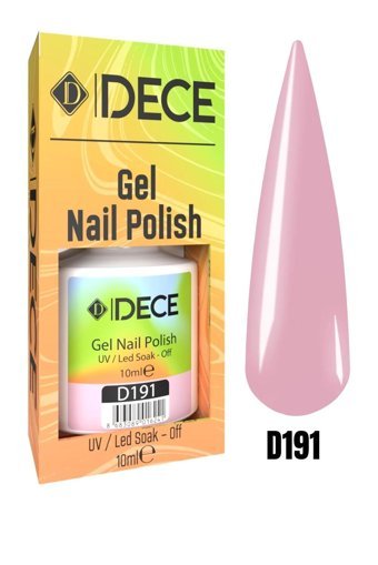 Dece D191 Pembe Parlak Kalıcı Oje
