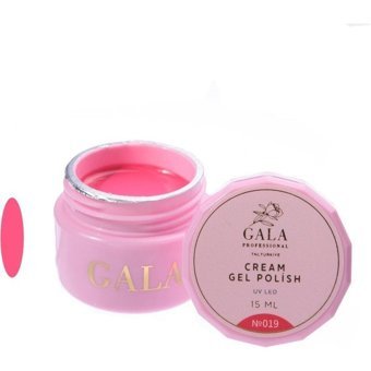 Gala Smart Professional Cream 19 Pembe Parlak Kalıcı Jel Oje