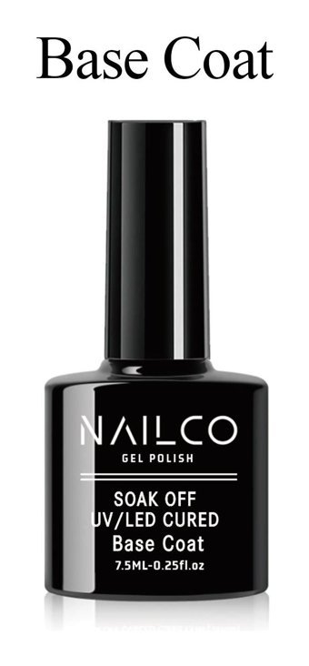 NailCo Siyah Parlak Kalıcı Oje