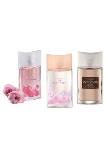 Avon Soft Musk 3 Parça Kadın Parfüm Seti EDT