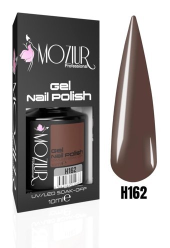 Moziur H162 Kahverengi Parlak Kalıcı Oje