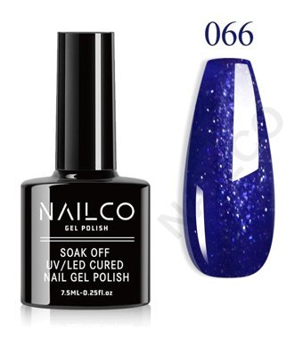 NailCo NC066 Lacivert Işıltılı Kalıcı Simli Oje
