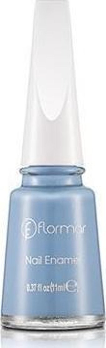 Flormar Nail Enamel 494 Mavi Parlak Oje
