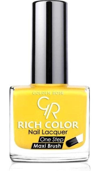 Golden Rose Rich Color Nail Lacquer 48 Sarı Parlak Oje