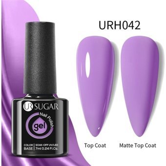 Ursugar Color Base URH042 Lila Mat Kalıcı Oje
