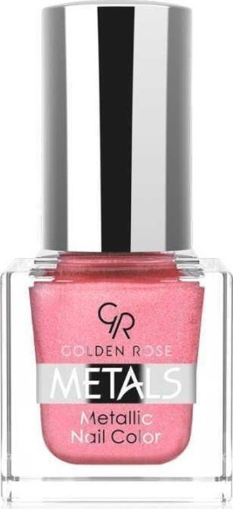 Golden Rose Metallic Nail 111 Pembe Metalik Simli Oje