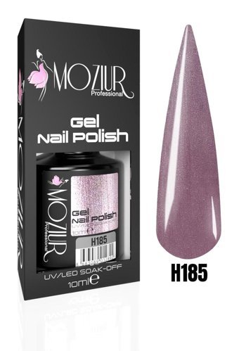 Moziur H185 Pembe Sedefli Kalıcı Oje