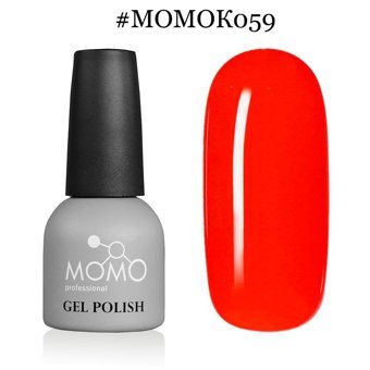 Momo K059 Mercan Parlak Kalıcı Oje
