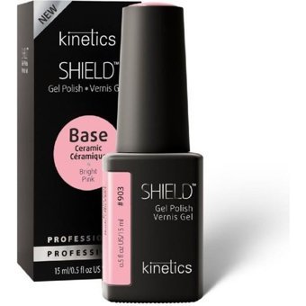 Kinetics Shield Ceramic Base Coat Bright Pink 903 Pembe Parlak Kalıcı Oje