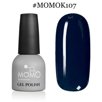 Momo K107 Lacivert Parlak Kalıcı Oje