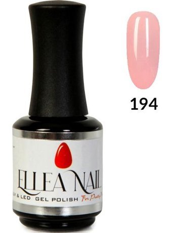 Ellea Nail 194 Toz Pembe Parlak Kalıcı Oje