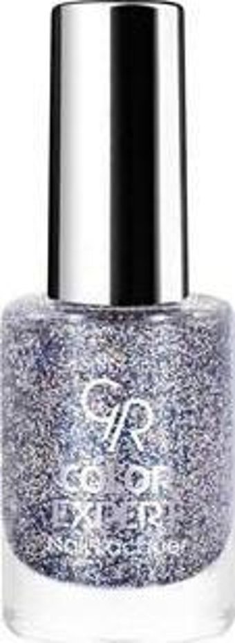 Golden Rose Color Expert 601 Gümüş Işıltılı Simli Oje