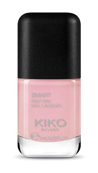 Kiko Milano Smart Fast Dry Pearly Light Rose 55 Pembe Parlak Simli Oje