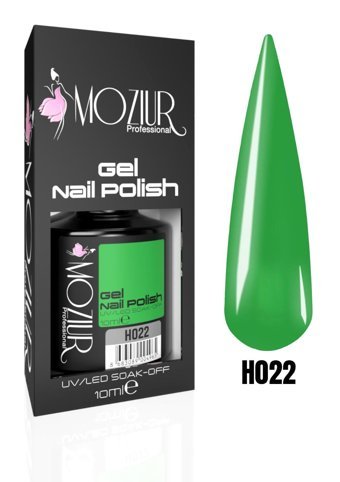 Moziur H022 Yeşil Parlak Kalıcı Oje