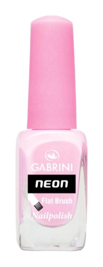 Gabrini Flat Brush N17 Pembe Neon Oje
