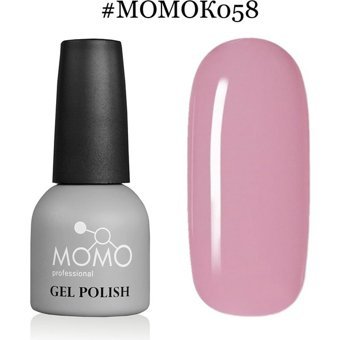 Momo K058 Mor Parlak Kalıcı Oje