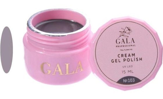 Gala Smart Professional Cream 103 Mor Parlak Kalıcı Jel Oje