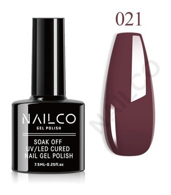 NailCo Çikolata Kahve NC021 Kahverengi Parlak Kalıcı Oje