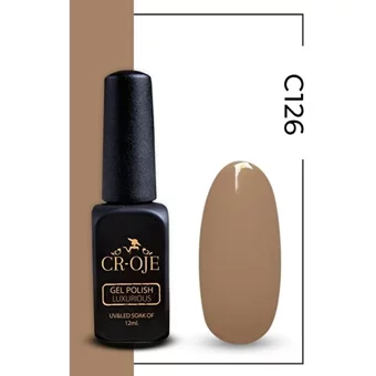 Cr-Oje Feminity Serisi C126 Nude Parlak Kalıcı Oje