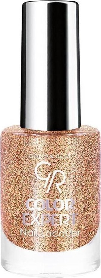 Golden Rose Color Expert 606 Turuncu Işıltılı Simli Oje