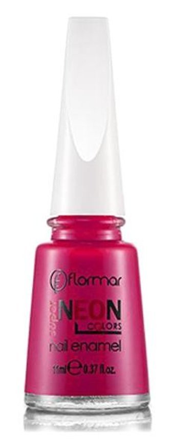Flormar Nail Enamel 13 Mor Neon Oje