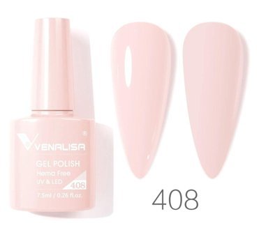 Venalisa Uv Led Hema Free 408 Krem Parlak Kalıcı Oje