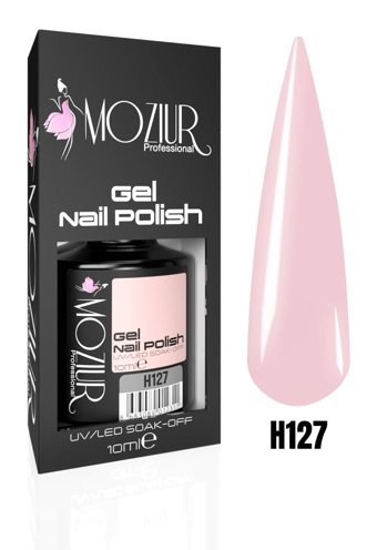 Moziur H127 Pembe Parlak Kalıcı Oje